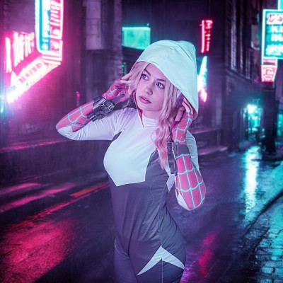 Ghost Spider - Across the Spider-verse's one and only Spider-Gwen  -  Corporate events - Entertainment Packages 
